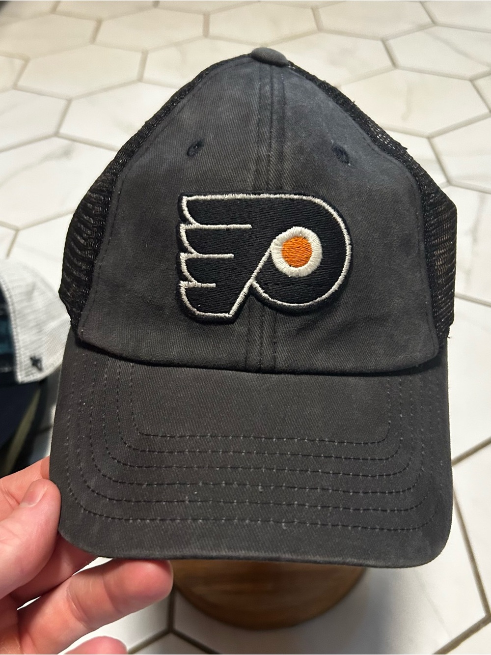 Hat with NHL tag